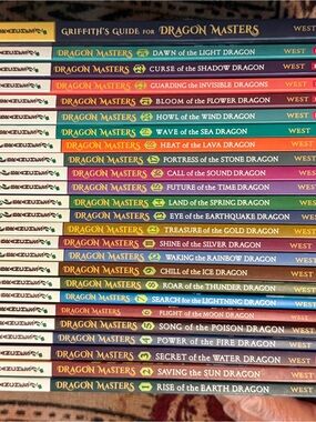 Dragon Masters Book Paperback Collection 1-24 and guide